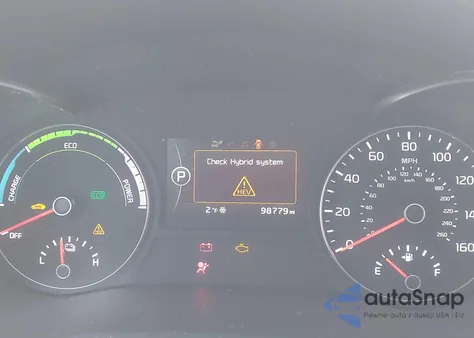 2017 Kia Optima Hybrid Ex z USA, uszkodzony, nr VIN KNAGU4LE6H5017169